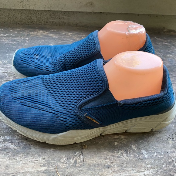 Skechers 232016 Men's Blue Equalizer 4.0 Triple Play slip on Shoes Size 10 - Picture 8 of 11